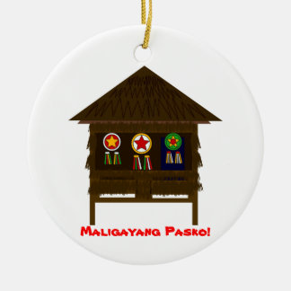 Bahay Kubo Keramisch Ornament