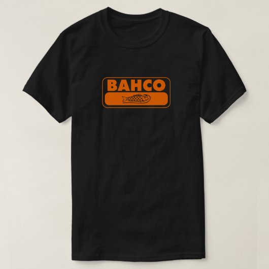 Bahco Tools Oranje visontwerp Klassieke T-Shir T-shirt (Design voorkant)