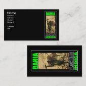 BAHIA BLACK HEAD VISITEKAARTJE (Voorkant / Achterkant)