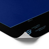 Bahia Blanco, Baja California satelliet poster (Hoek)