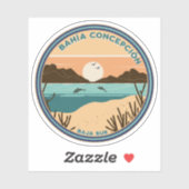 Bahía Concepción Baja California Sur Mexico RV Sticker (Vel)