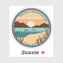 Bahía Concepción Baja California Sur Mexico RV Sticker
