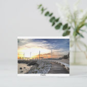 Bahía de Cádiz Briefkaart (Staand voorkant)