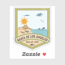 Bahía de los Ángeles Baja California Sur Mexico Sticker