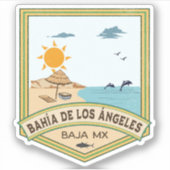 Bahía de los Ángeles Baja California Sur Mexico Sticker (Voorkant)
