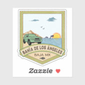 Bahía de los Ángeles FJ80 Baja California Sticker (Vel)