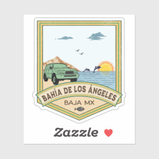 Bahía de los Ángeles FJ80 Baja California Sticker