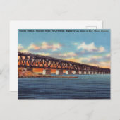  Bahia Honda Bridge, Key West, Florida Briefkaart (Voorkant / Achterkant)
