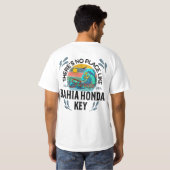 Bahia Honda Key, Florida T-shirt (Achterkant volledig)