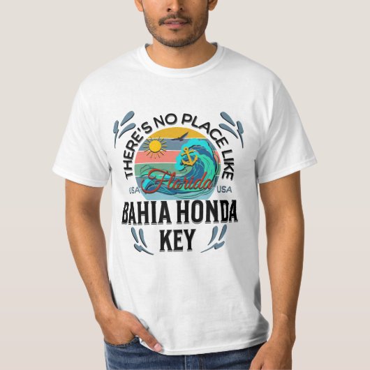 Bahia Honda Key, Florida T-shirt (Voorkant)