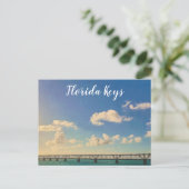Bahia Honda Railroad Bridge Florida Keys Briefkaart (Staand voorkant)
