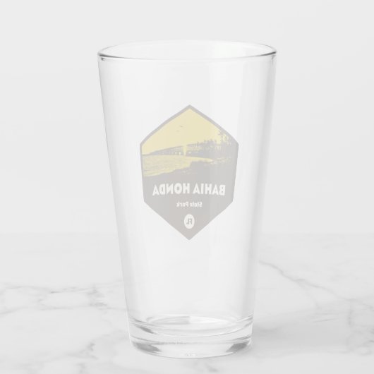 Bahia Honda State Park Florida Glas (Achterkant)