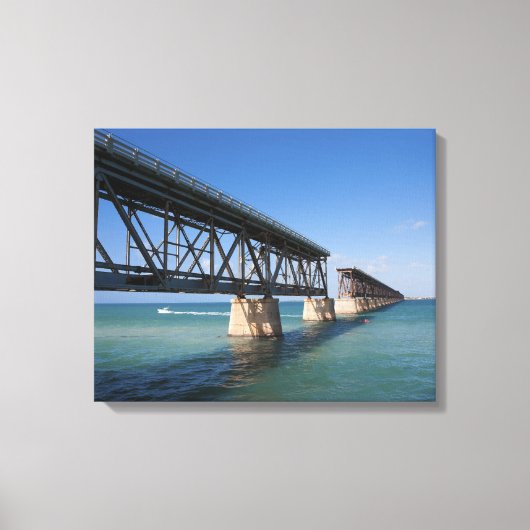 Bahia Honda State Park, Florida Keys, Key Canvas Afdruk (Voorkant)