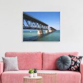 Bahia Honda State Park, Florida Keys, Key Canvas Afdruk (Insitu (Woonkamer))