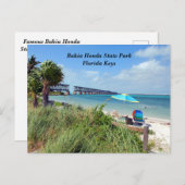 Bahia Honda State Park Keys Briefkaart (Voorkant / Achterkant)