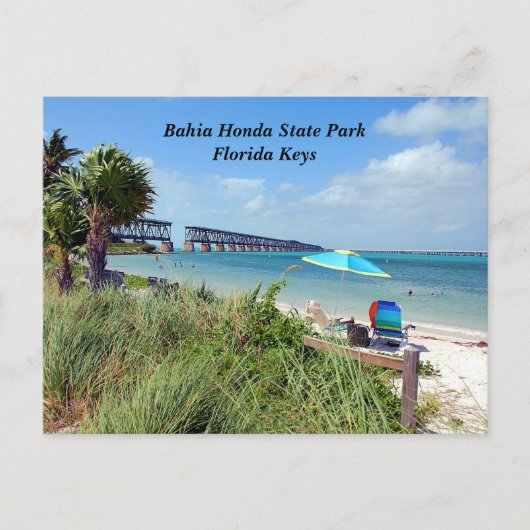 Bahia Honda State Park Keys Briefkaart (Voorkant)