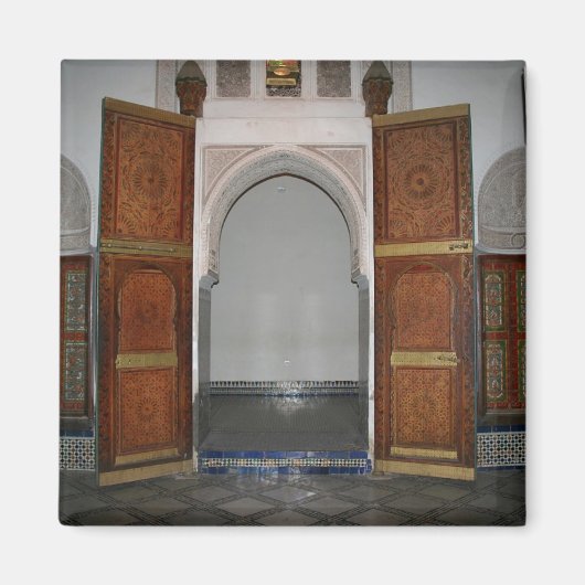 Bahia paleis...een deur magneet (Voorkant)