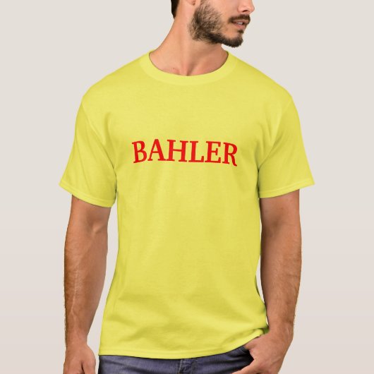 BAHLER T-SHIRT (Voorkant)