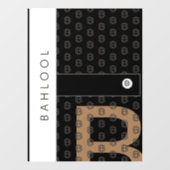 BAHLOOL RAAMSTICKER (Vel)