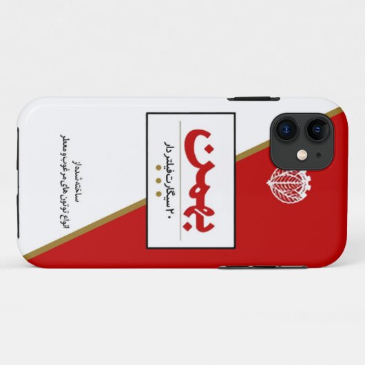 Bahmansigaret Case-Mate iPhone Case (Achterkant (horizontaal))
