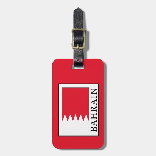 Bahrain Bagagelabel (Voorkant verticaal)