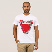 Bahrain Coat of Arms T-shirt (Voorkant volledig)