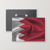 Bahrain Flag Button (Voorkant / Achterkant)