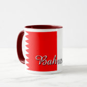 Bahrain Flag Coffee-Mok Mok (Voorkant links)