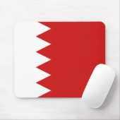 Bahrain Flag Mousepad Muismat (Met muis)