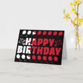 Bahrain Flag Patriotic Birthday Kaart (Gele Bloem)