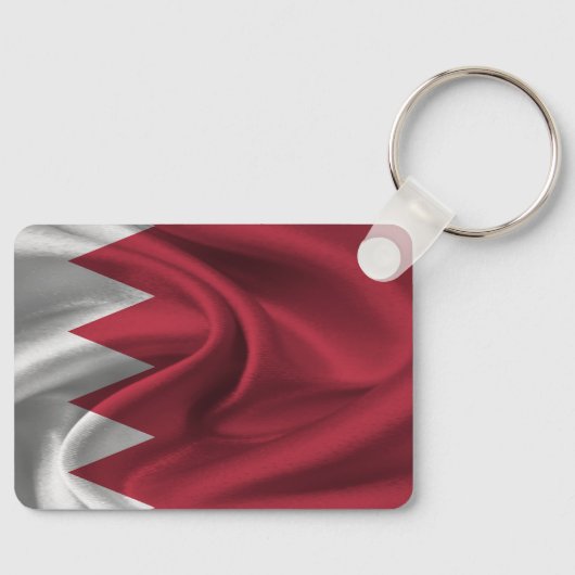 Bahrain Flag Sleutelhanger (Voorkant)