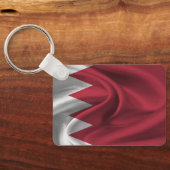 Bahrain Flag Sleutelhanger (Achterkant)