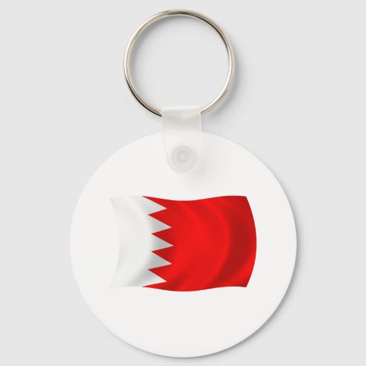 Bahrain Flag Sleutelhanger (Voorkant)