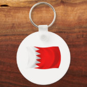 Bahrain Flag Sleutelhanger (Voorkant)