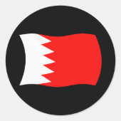 Bahrain Flag Sticker (Voorkant)