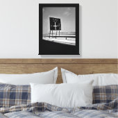 Bahrain Highway Sign Canvas Afdruk (Insitu (Slaapkamer))