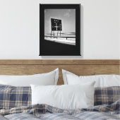 Bahrain Highway Sign Canvas Afdruk (Insitu (Slaapkamer))