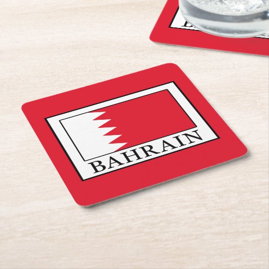 Bahrain Kartonnen Onderzetters (Schuin)
