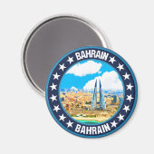 Bahrain Magneet (Voorkant / Achterkant)