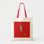 Bahrain Map Bag Tote Bag (Voorkant)