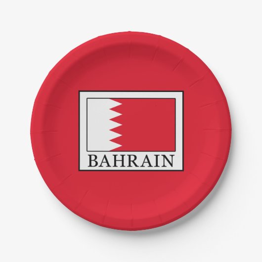 Bahrain Papieren Bordje (Voorkant)