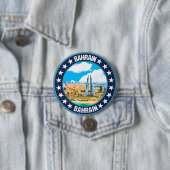 Bahrain Ronde Button 7,6 Cm (In situ)