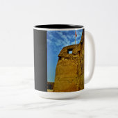 Bahrain Tweekleurige Koffiemok (Voorkant rechts)