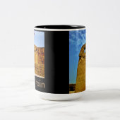 Bahrain Tweekleurige Koffiemok (Center)