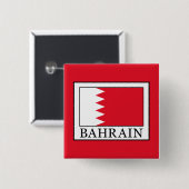 Bahrain Vierkante Button 5,1 Cm (Voorkant /achterkant)