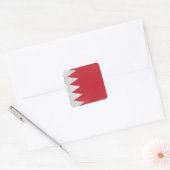 Bahrain Vierkante Sticker (Envelop)