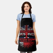 Bahrein Bahraini - Brits - Bergwapenvlag Schort (Gedragen)