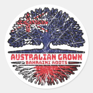 Bahrein Bahreinse Australische Australië - boomkor Ronde Sticker