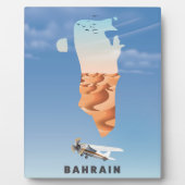 Bahrein geïllustreerde reisposterprint. fotoplaat (Voorkant)
