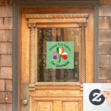 Bahrein Ierland VS Shamrock Vlag gepersonaliseerd